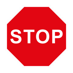PRIORITY SIGNAL, R-2 - Obligation to stop - SVG