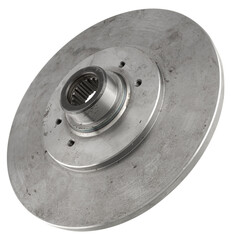 brake disk, Spare part from car, on white background in insulation