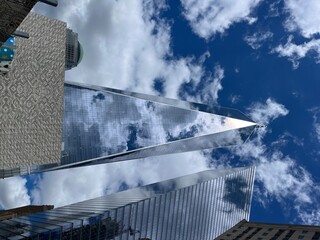 clouds over the city