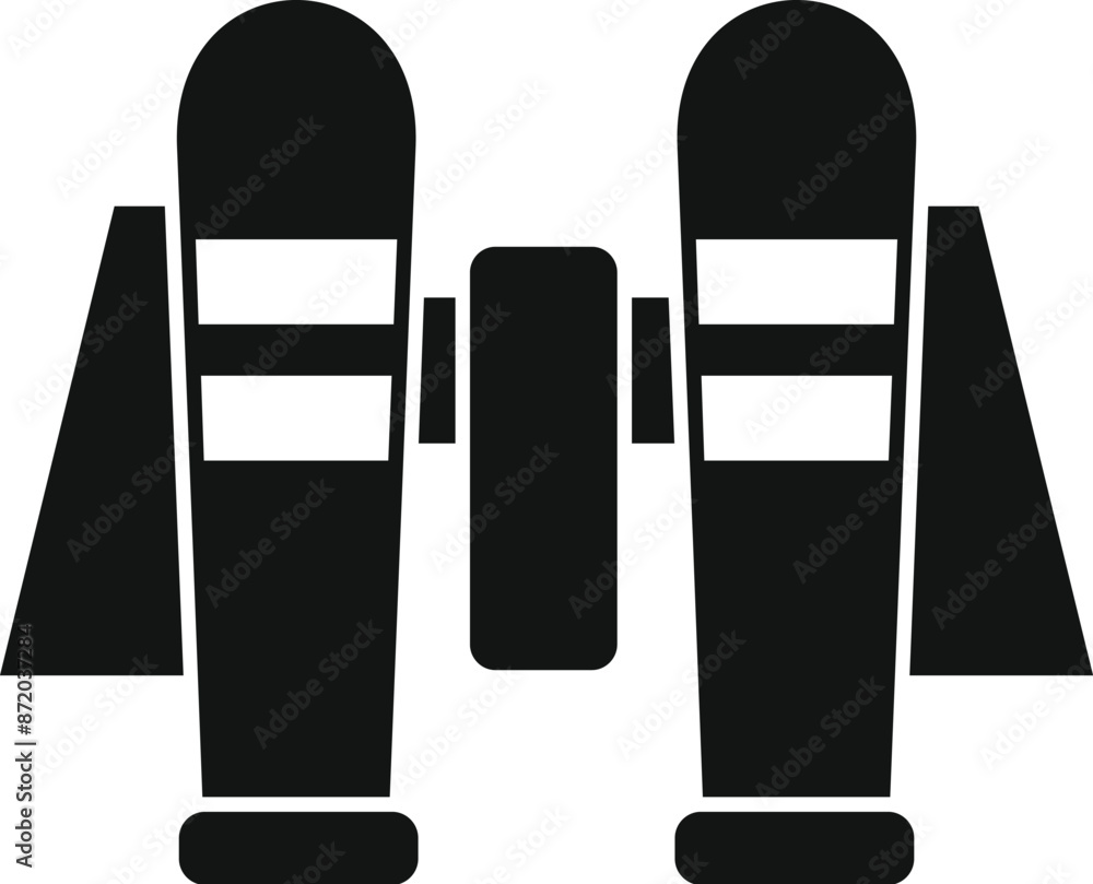 Poster automatic security barrier system closing access to private area