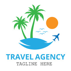 Travel logo more creative and unique style