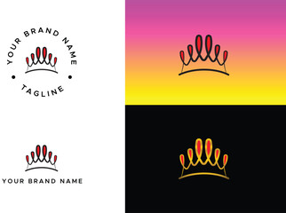 dope crown, symbol logo, crown symbol, creative crown, Symbol, art, Cap logo, hat logo, round shape logo, circular logo design, t-shirt logo, t-shirt logo, clothing logo, art crown design