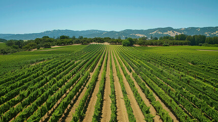 Vineyards Aerial view