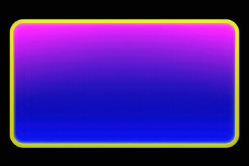 Fototapeta premium Abstract Gradient Texture with Neon Frame on Black Background