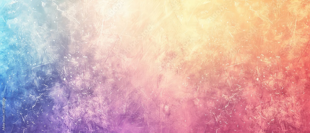 Poster pastel colors textured website header backdrop grainy summer background abstract in bright gradient 