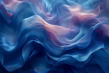 Obraz premium Beautiful abstract background with waves, illustration