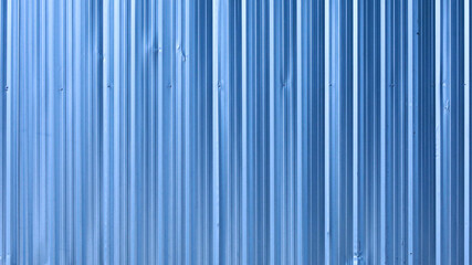 Metal sheet wall. Outdoor metal sheet wall background for background work with copy space. Selective focus