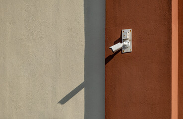 City monitoring system, surveillance cameras in the city