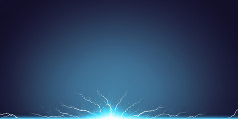 Electric Discharge Lightning Strike Background