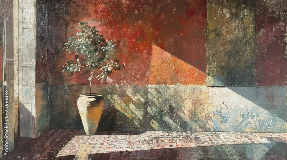 Poster the influence of light and shadow on surface color and texture