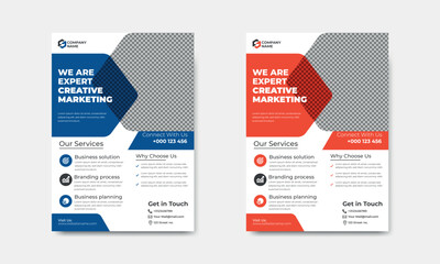Corporate Business Flyer Design Template