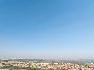 Foto aérea da cidade de Campinas, uma das maiores cidades do estado de São Paulo