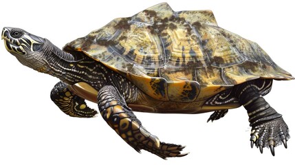 Fototapeta premium shell back turtle