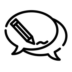 chat about poetry cutline icon