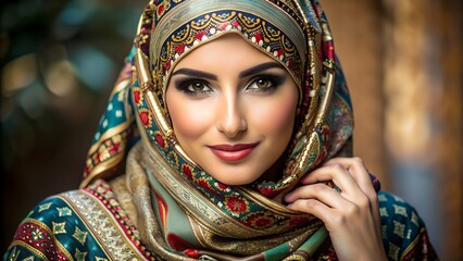 Obraz premium Beautiful arabic woman