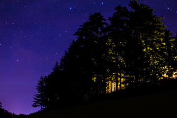 Nighttime in Southport, Maine