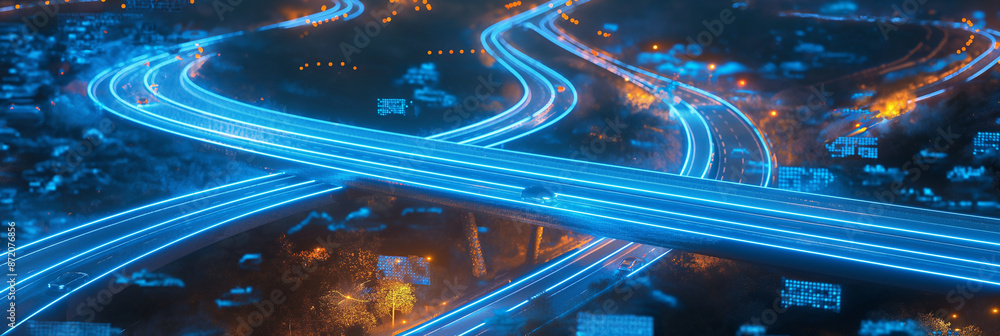 Poster Self driving autonomous cars using artificial intelligence to drive on highway with big data analysis