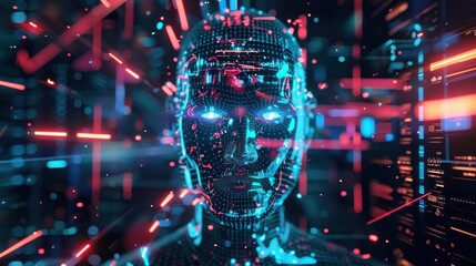 Digital Portrait of a Humanoid