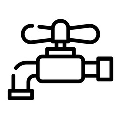 tap water cutline icon