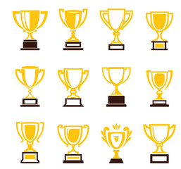 Set of Winner Cups, Trophy, Award