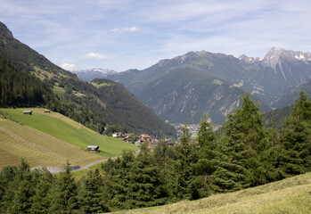 lanscape view onto Finkenberg