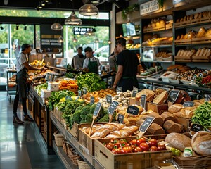 Obraz premium a store filled with lots of fresh produce