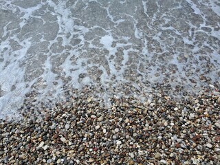 pebbles on the beach