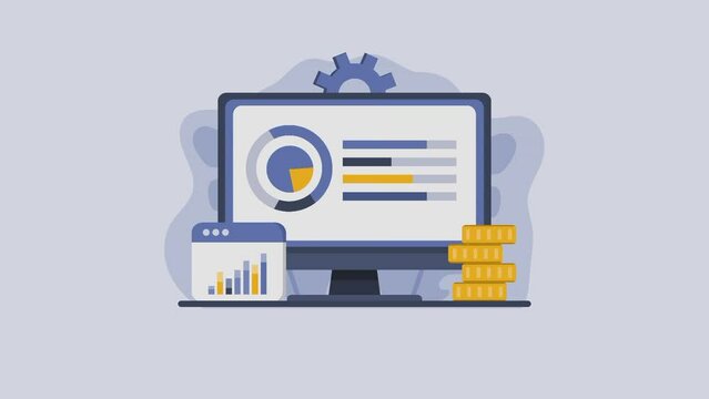 normal and green screen modes, business analysis animations, achievements and reports