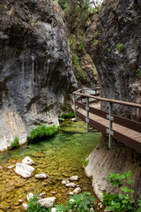 Borosa River Trail, Cerrada de Elías, Sierra de Cazorla National Park, Jaén, Andalusia. Spain