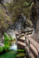 Borosa River Trail, Cerrada de Elías, Sierra de Cazorla National Park, Jaén, Andalusia. Spain