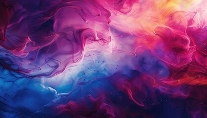 Fototapeta premium Photo of Dynamic spray paint texture with vibrant colors and bold movements
