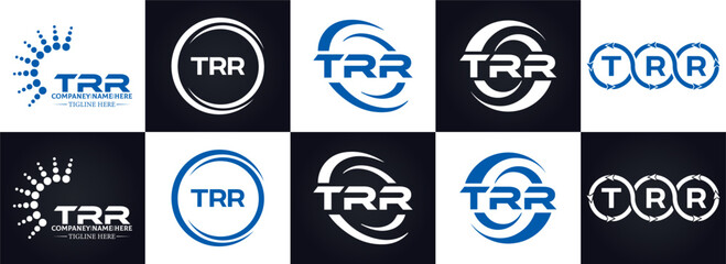 TRR logo. T R R design. White TRR letter. TRR, T R R letter logo design. T R R letter logo design in GOLD, GOLDEN LOGO, THREE, style. letter logo set in one artboard. T R R letter logo vector design.	
