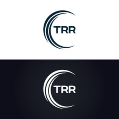 TRR logo. T R R design. White TRR letter. TRR, T R R letter logo design. T R R letter logo design in GOLD, GOLDEN LOGO, THREE, style. letter logo set in one artboard. T R R letter logo vector design.	