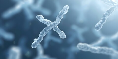 Graphic of human genome illustrating genetic sequences on chromosomes. Concept Genetic Sequences, Human Genome, Chromosomes, DNA Structure, Genetic Mapping