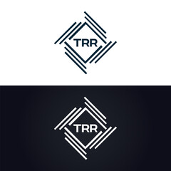 TRR logo. T R R design. White TRR letter. TRR, T R R letter logo design. T R R letter logo design in GOLD, GOLDEN LOGO, THREE, style. letter logo set in one artboard. T R R letter logo vector design.	