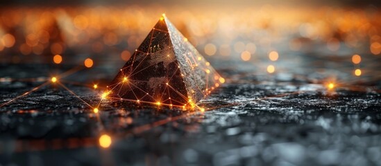 Pyramid of Lights - A Futuristic Vision