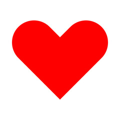 Heart Vector Flat Icon Design