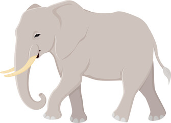 Fototapeta premium Asian elephant illustration design