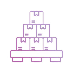 stock icon with white background vector stock illustration