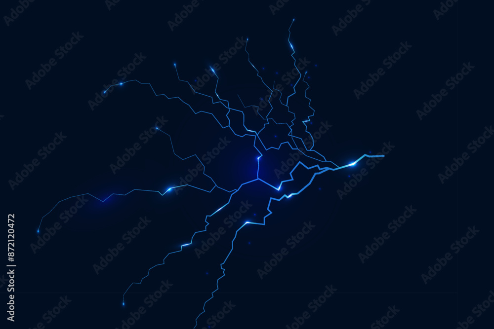 Poster light blue isolated vector lightning png.