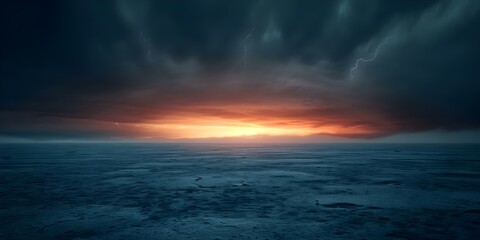 Obraz premium Vivid heat signatures in dark landscape with abstract thermal vision style. Concept Thermal Imaging, Heat Signatures, Dark Landscape, Abstract Art, Vivid Colors