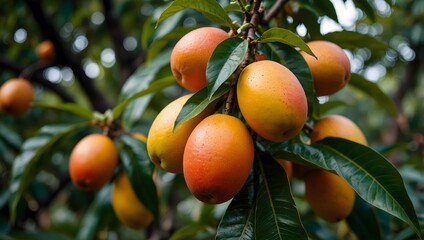 A poem celebrating the vibrant colors and sweet fragrance of mango trees in bloom ai_generated