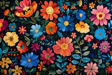 Colorful Floral Pattern
