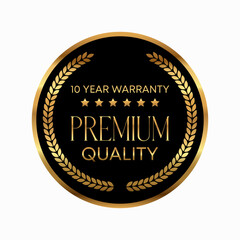 Premium quality sticker design vector illustration isoalted on white background