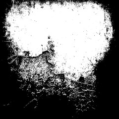 Grunge border vector texture background. Abstract frame overlay. Dirty and damaged backdrop.