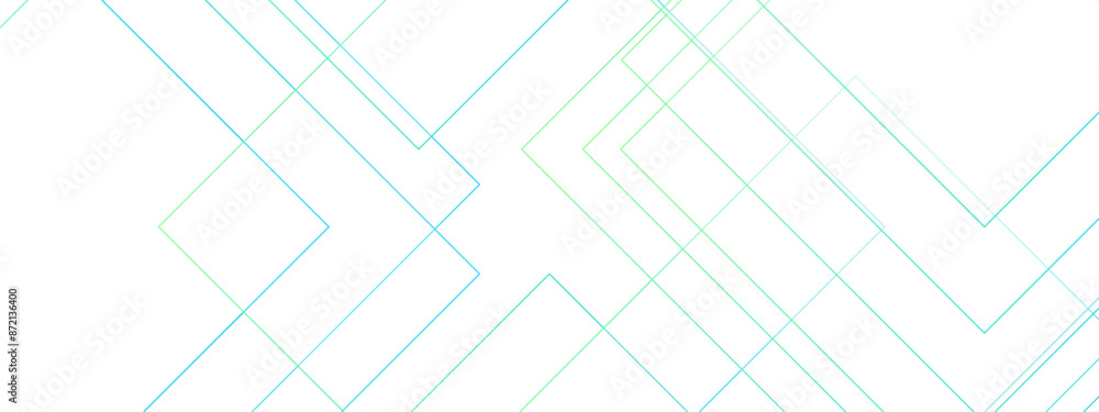 Poster abstract blueprint background with futuristic architecture concept with digital geometric connection