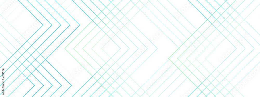 Poster abstract blueprint background with futuristic architecture concept with digital geometric connection