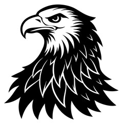Powerful Eagle Head Vector Illustration for Your Design Projects