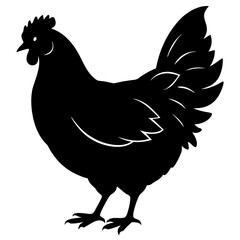 Vibrant Rooster Vector Illustration for Artistic Designs