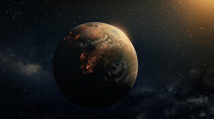 Obraz premium earth in space